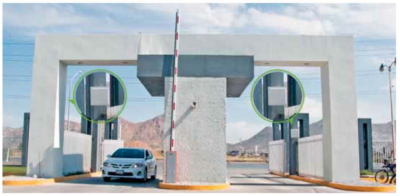 Acceso vehicular automatizado